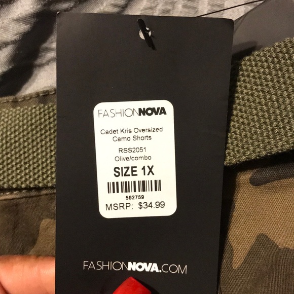 Fashion Nova Pants - Army fatigue pants never worn